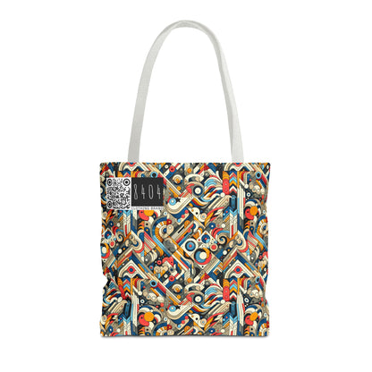 Abstract Graphic Art Modern Artistic Expression Tote Bag - 8404 Design-62