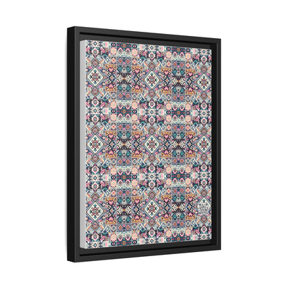 Matte Canvas, Framed (multi-Color) - 8404 Design-01