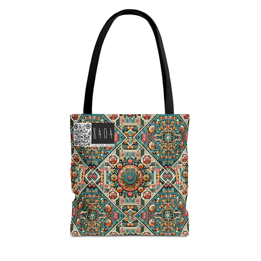 Cultural Fusion Tech Blend of Cultural Heritage With Tech-Inspired Elements Tote Bag - 8404 Design-74