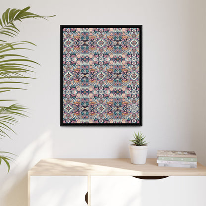 Matte Canvas, Framed (multi-Color) - 8404 Design-01