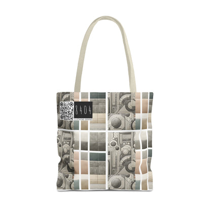 Tech Utility Chic Tech-Forward Minimalist Tote Bag - 8404 Design-59