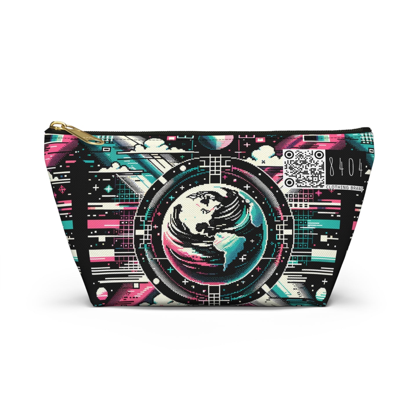Digital Artistry Digital-native Streetwear Accessory Pouch W T-bottom - 8404 Design-62