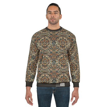Urban Renaissance Historical Fusion With Street Edge Sweatshirt - 8404 Design-59