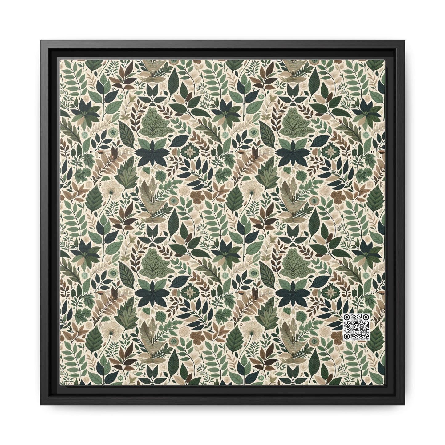 Streetwear Sustainability Environmentally Conscious Streetwear with a Natural Aesthetic Matte Canvas, Framed (multi-color) - 8404 Design-57 B