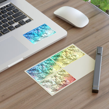 Digital Motion Futuristic Tech Sticker Sheets - 8404 Design-40