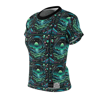 Digital Adventure Graphics Digital Explorer Women's Cut & Sew Tee - 8404 Design-59