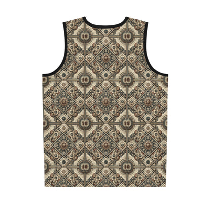 Graphic Workwear Capsule Artisanal Workwear Fusion Basketball Jersey - 8404 Design-61