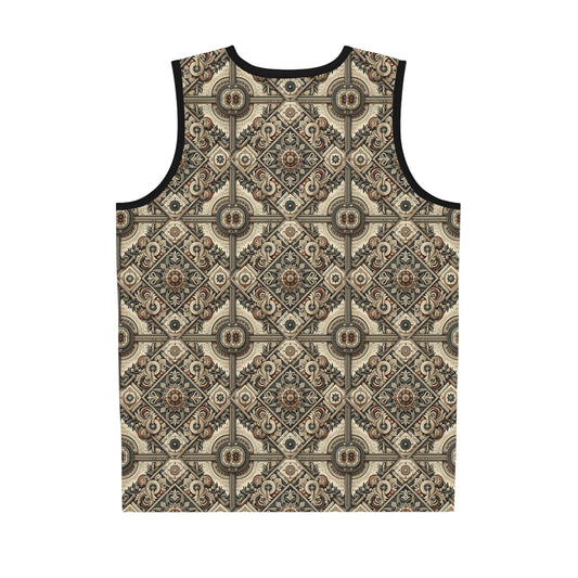 Graphic Workwear Capsule Artisanal Workwear Fusion Basketball Jersey - 8404 Design-61