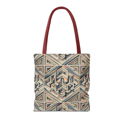 Tech Illusion Graphics Futuristic Artistry Tote Bag - 8404 Design-52