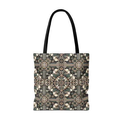 Cyber Garden Party Tech Garden Extravaganza Tote Bag - 8404 Design-66