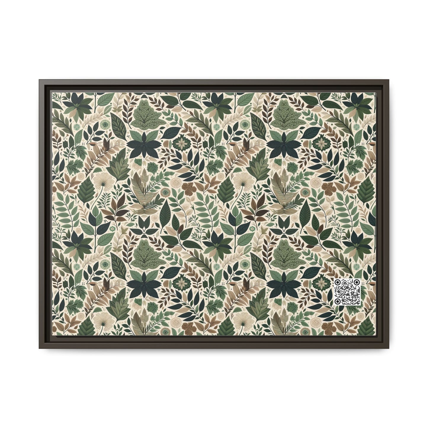 Streetwear Sustainability Environmentally Conscious Streetwear with a Natural Aesthetic Matte Canvas, Framed (multi-color) - 8404 Design-57 A