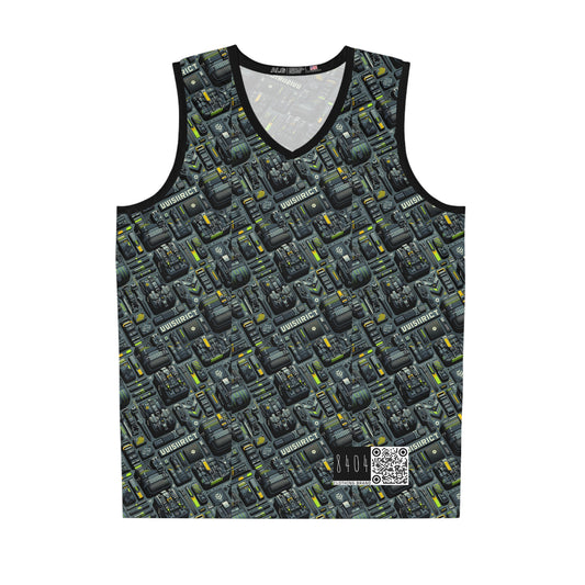 Tech Utility Streetwear Futuristic Tech-Forward Basketball Jersey - 8404 Design-47