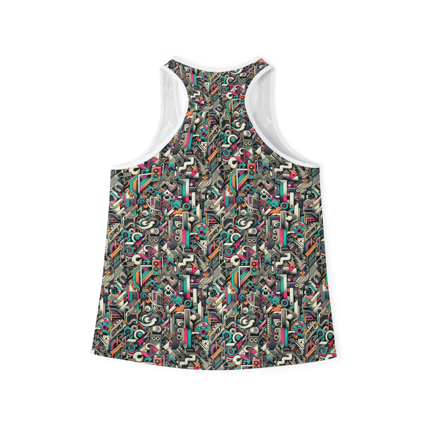 Digital Street Art Urban Street Style Women's Tank Top - 8404 Design-74