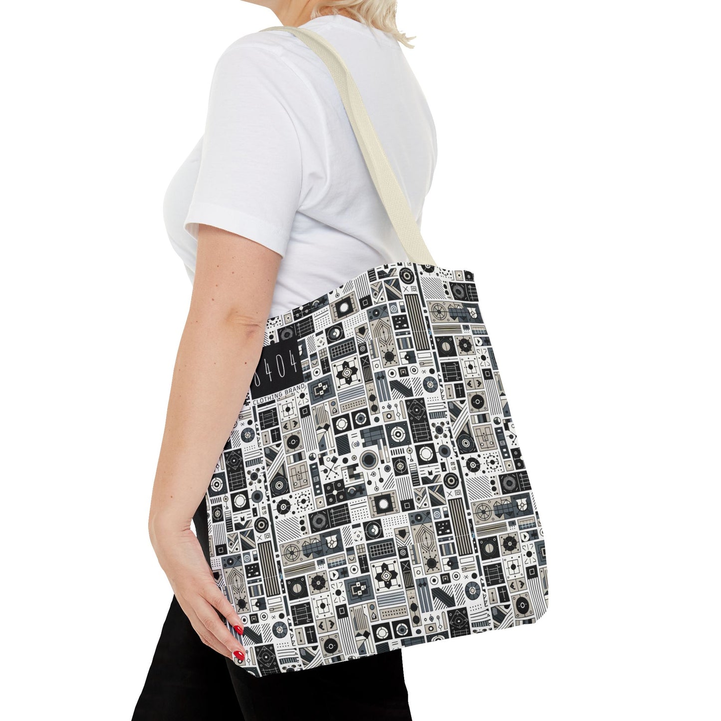 Digital Minimalism Minimalist Tech Tote Bag - 8404 Design-45