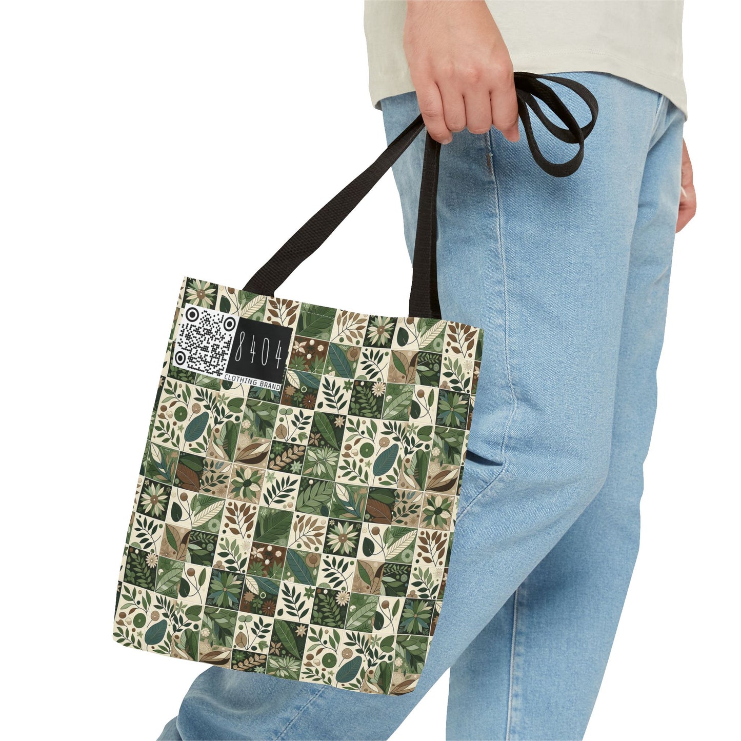 Streetwear Sustainability Environmentally Conscious Streetwear with a Natural Aesthetic Tote Bag - 8404 Design-57