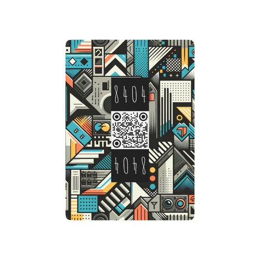 Digital Street Art Urban Street Style Poker Playing Cards - 8404 Design-81 B