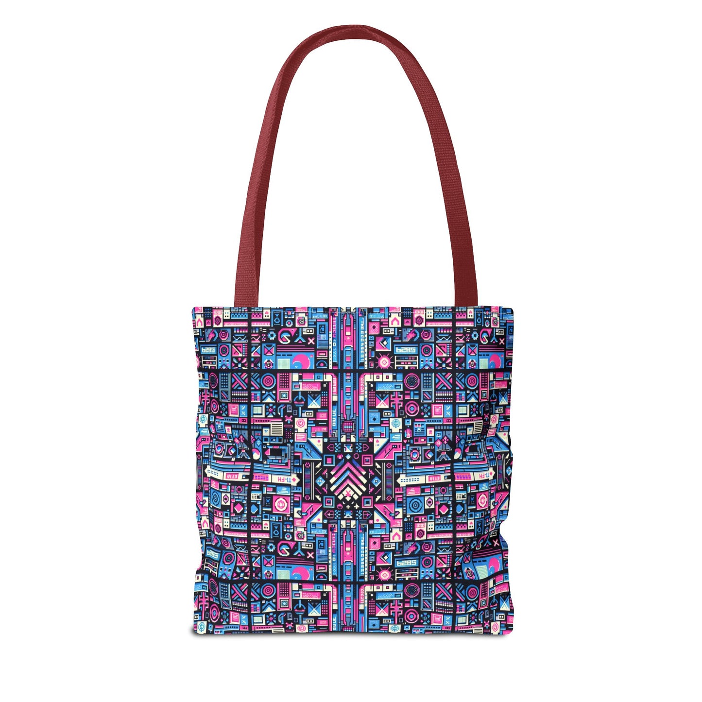Digital Rebellion Youthful Streetwear with a Rebellious Digital Twist Tote Bag - 8404 Design-65
