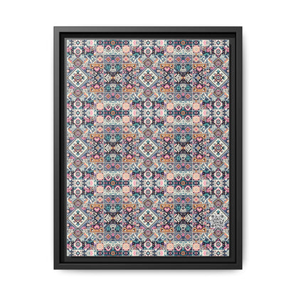 Matte Canvas, Framed (multi-Color) - 8404 Design-01