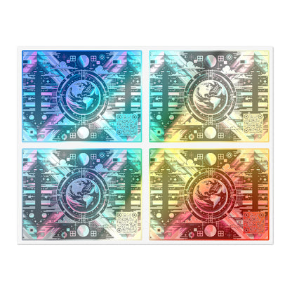 Digital Artistry Digital-native Streetwear Sticker Sheet - 8404 Design-62