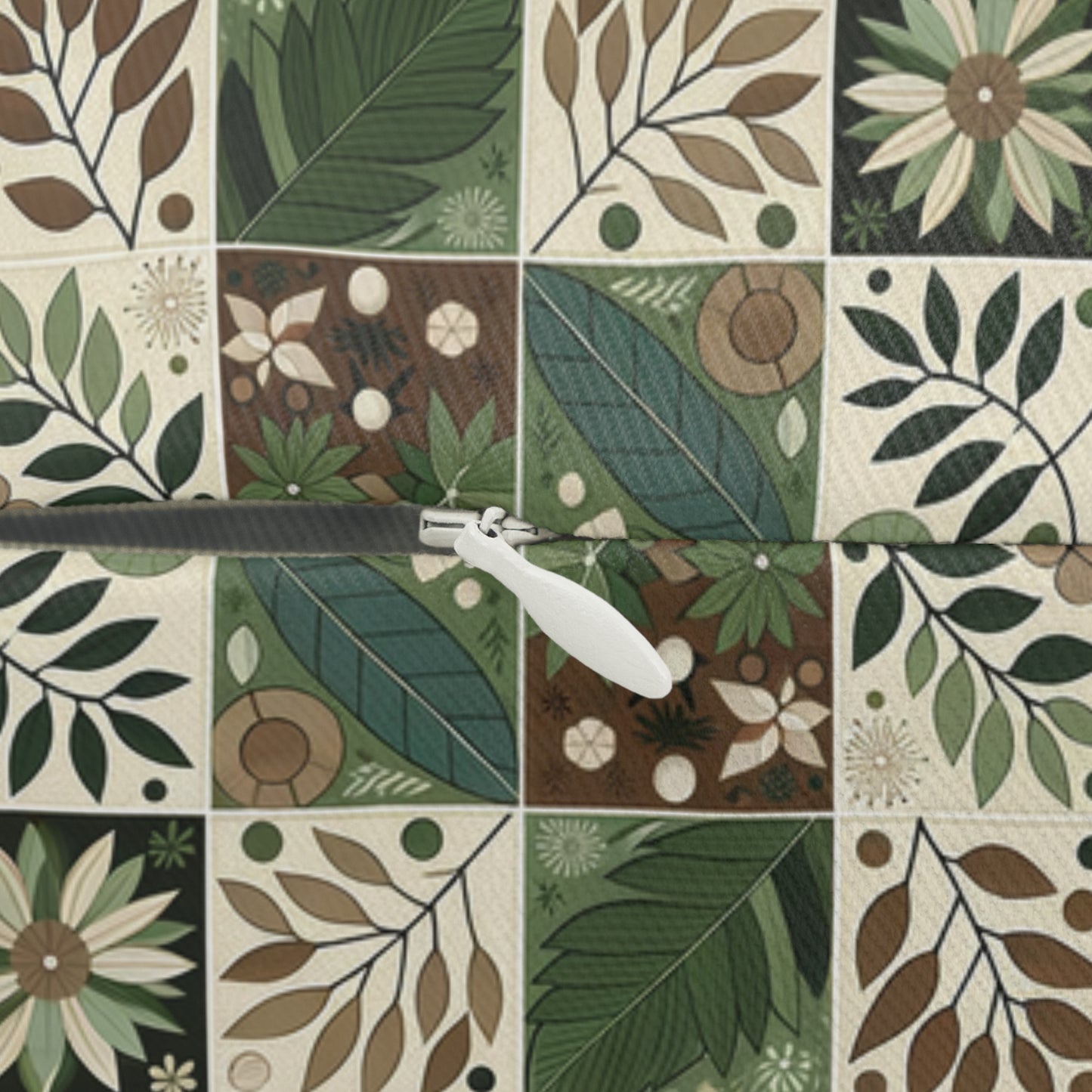 Streetwear Sustainability Environmentally Conscious Streetwear with a Natural Aesthetic Spun Polyester Lumbar Pillow - 8404 Design-57 S