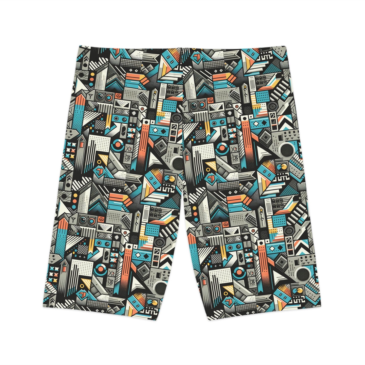 Digital Street Art Urban Street Style Women's Bike Shorts - 8404 Design-81