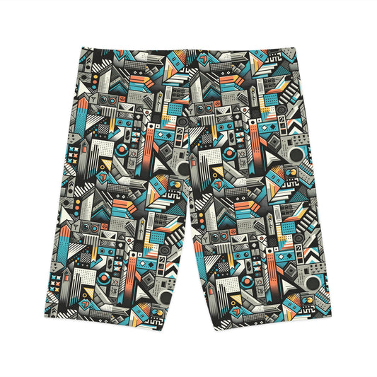Digital Street Art Urban Street Style Women's Bike Shorts - 8404 Design-81