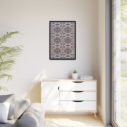 Matte Canvas, Framed (multi-Color) - 8404 Design-01