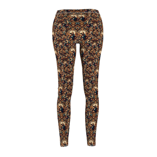 Digital Renaissance Luxurious Streetwear Inspired By Classical Art With a Modern Twist Women's Cut & Sew Casual Leggings - 8404 Design-64