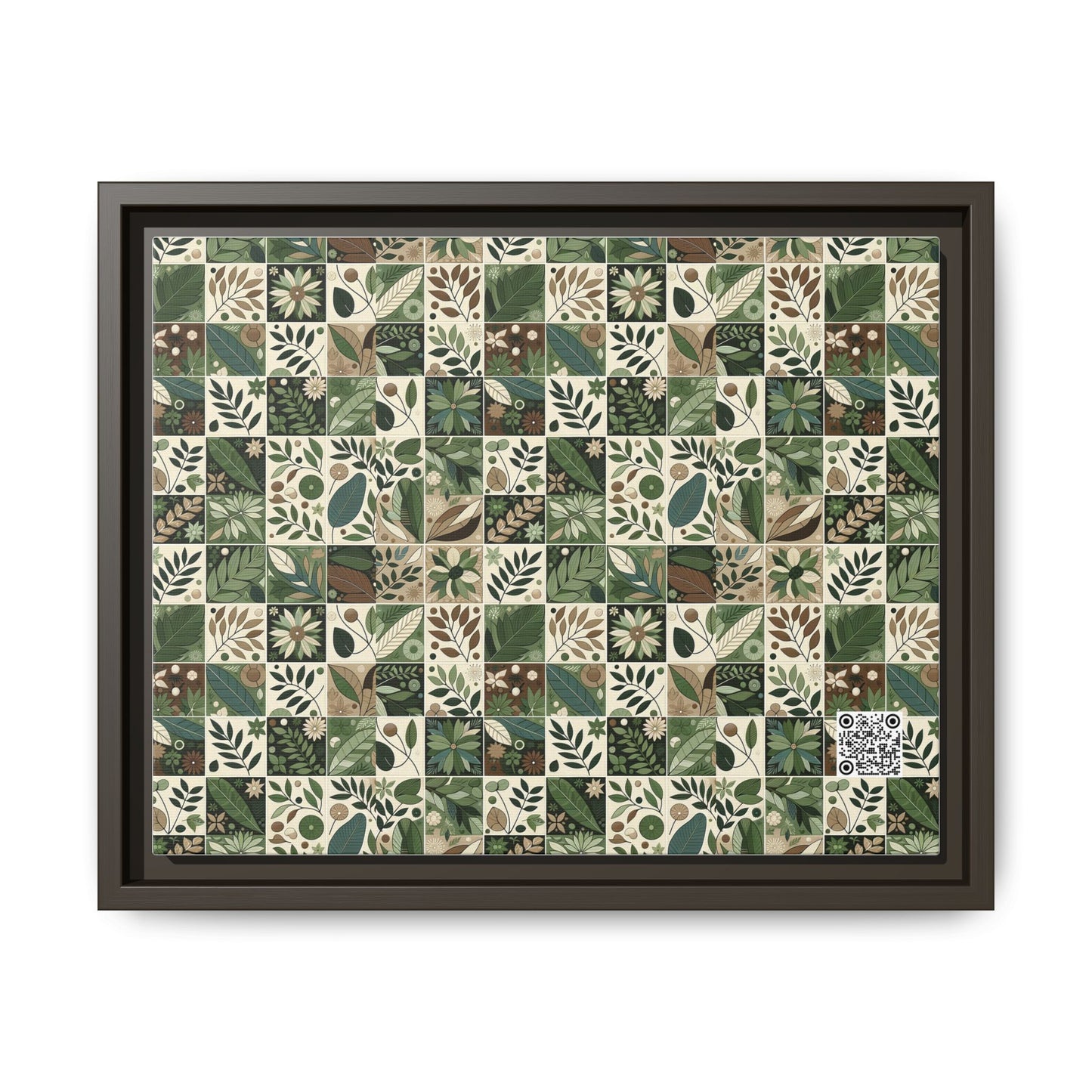 Streetwear Sustainability Environmentally Conscious Streetwear with a Natural Aesthetic Matte Canvas, Framed (multi-color) - 8404 Design-57 A