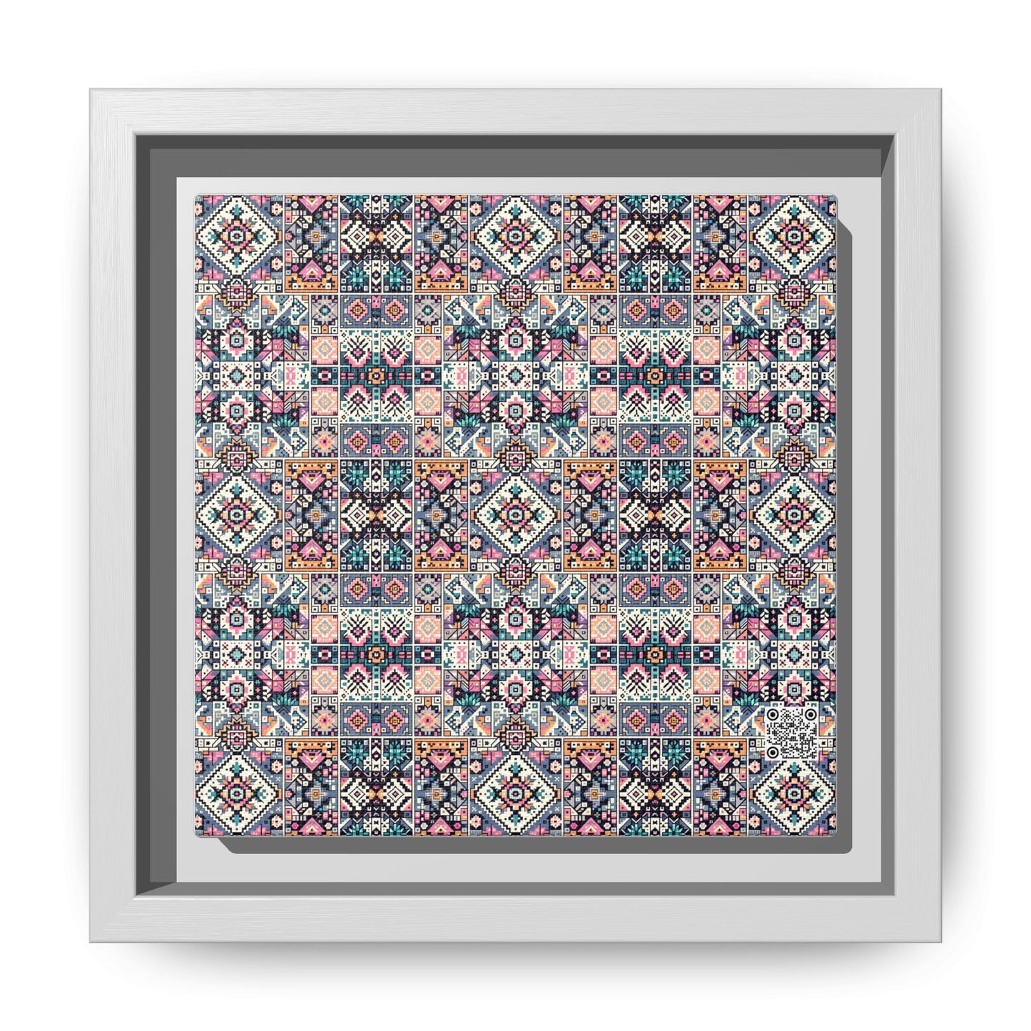 Matte Canvas, Framed (multi-Color) - 8404 Design-01
