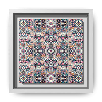 Matte Canvas, Framed (multi-Color) - 8404 Design-01