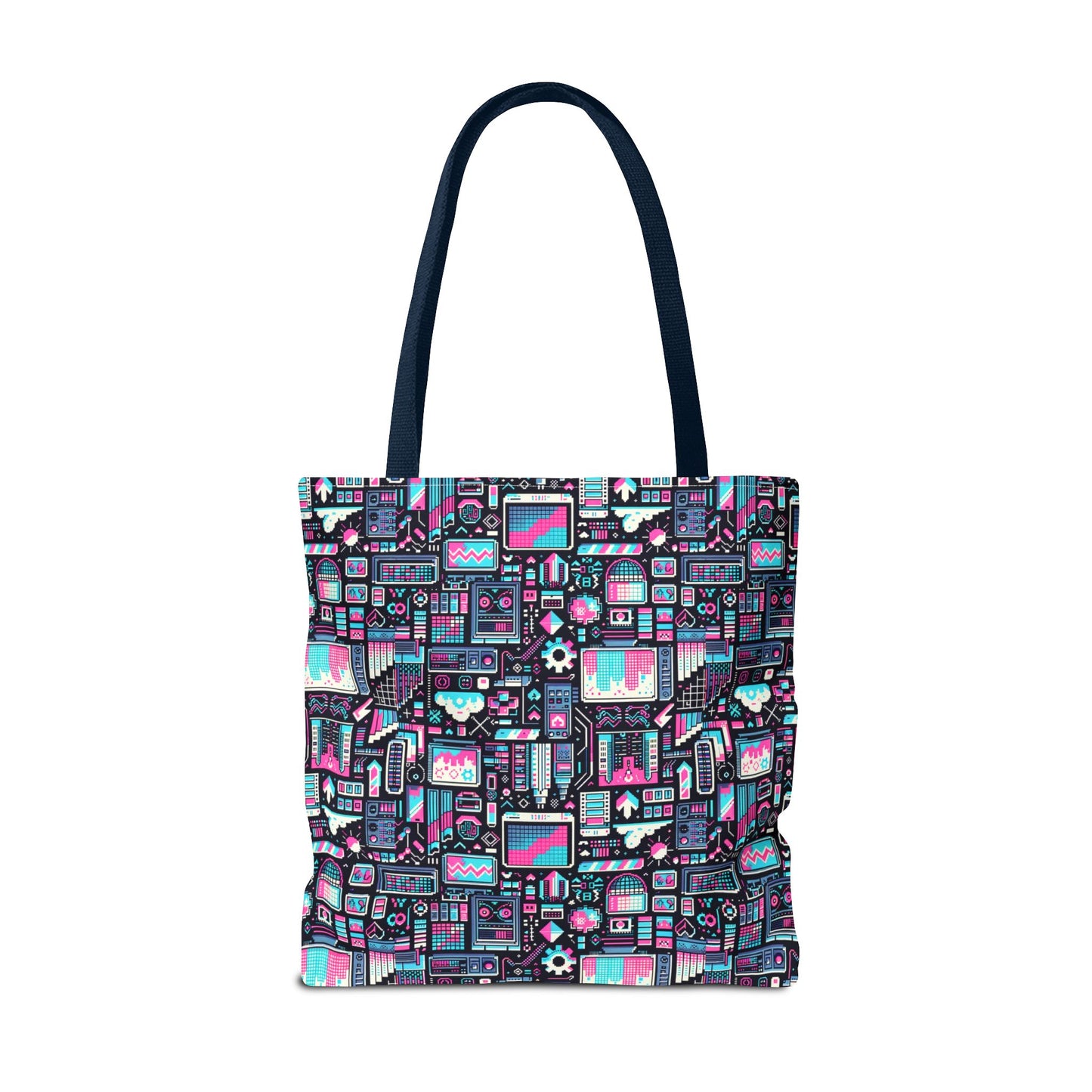 Digital Rebellion Youthful Streetwear with a Rebellious Digital Twist Tote Bag - 8404 Design-71