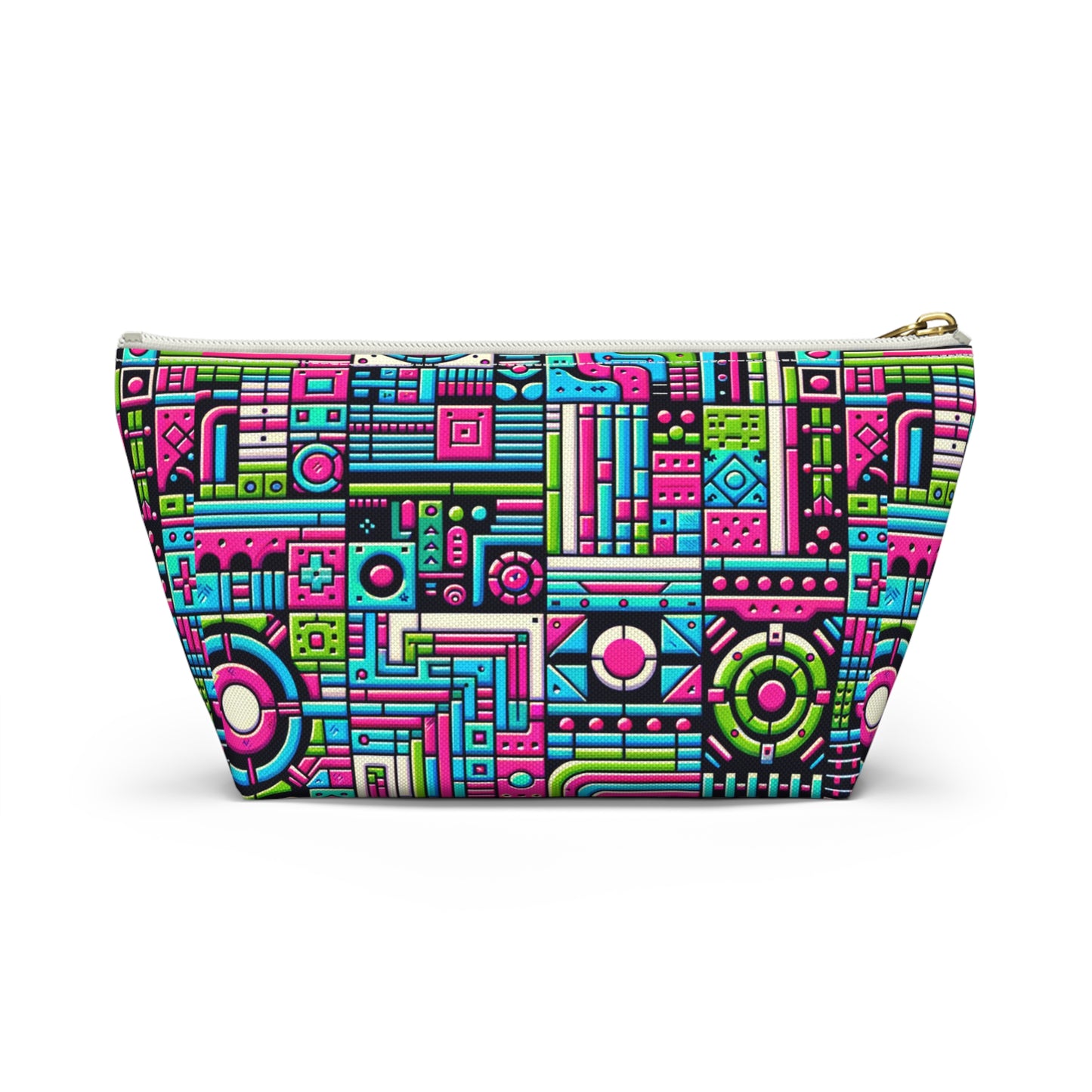 Neon Street Pop Vibrant and Eye-catching Accessory Pouch W T-bottom - 8404 Design-62